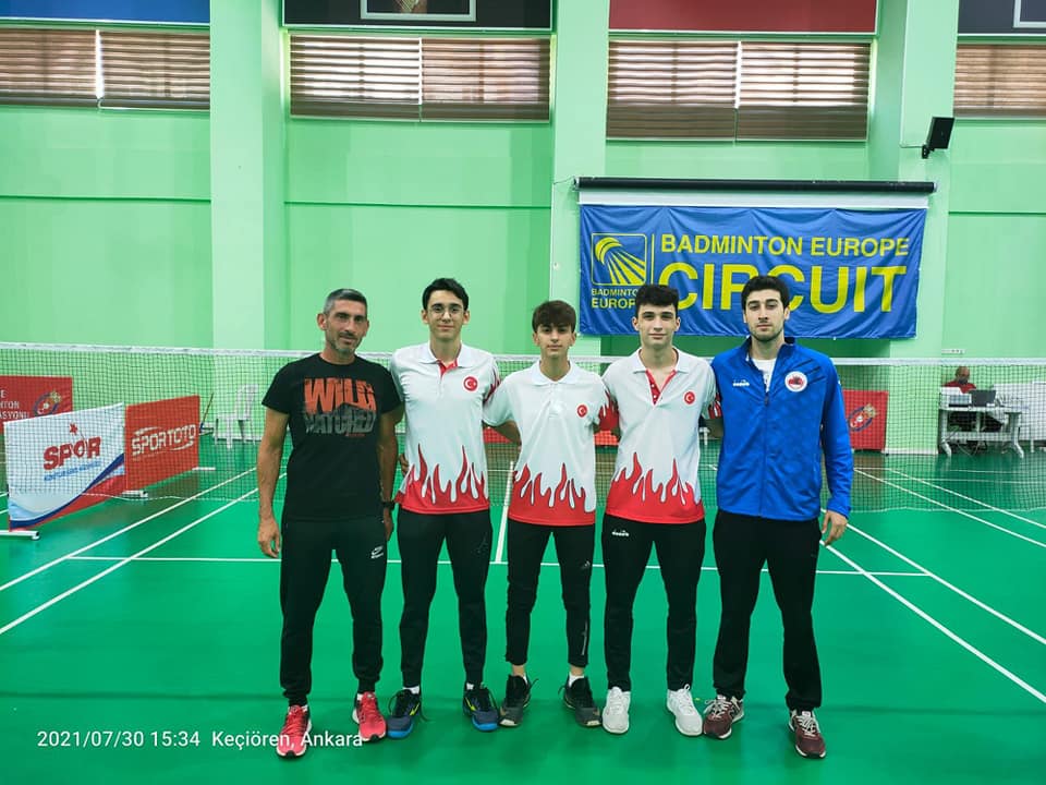 BUĞRA AKTAŞ U 17 AVRUPA BADMİNTON MİLLİ TAKIMINDA