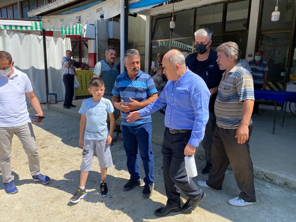 Vali Doç. Dr.Dağlı,Babaçay ve Yeni Konak köylerinde devam eden çalışmaları yerinde inceledi.