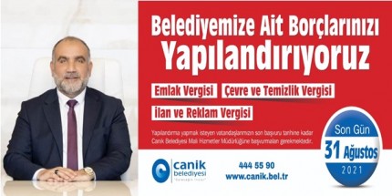 Başkan Sandıkçı Yapılandırma Çağrısında Bulundu
