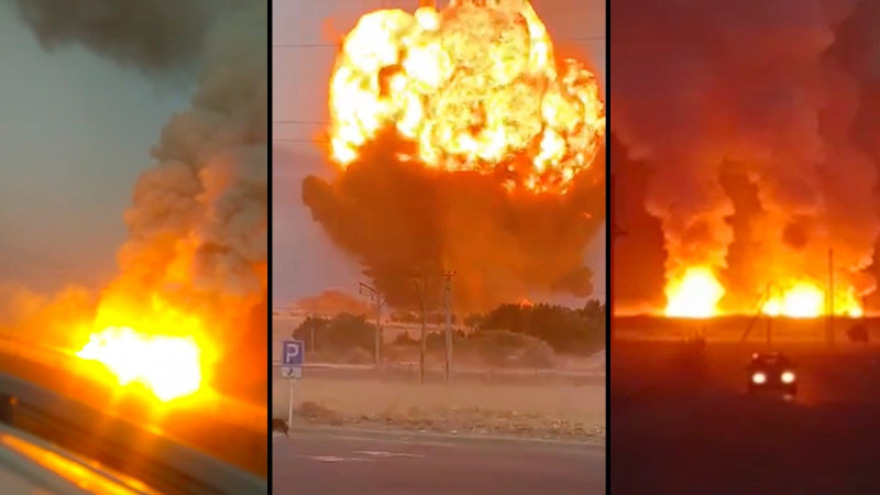 Kazakistan’da Patlama