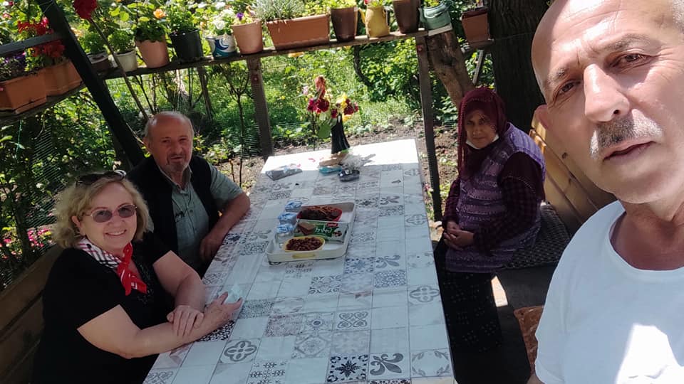 BAFRA KÜSADER BAŞKANI AKDAŞ’ TAN  DURSUN AİLESİNE ZİYARET