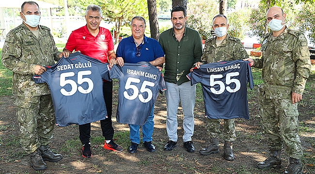 Garnizon Komutanlığı’ndan Samsunspor’a Ziyaret