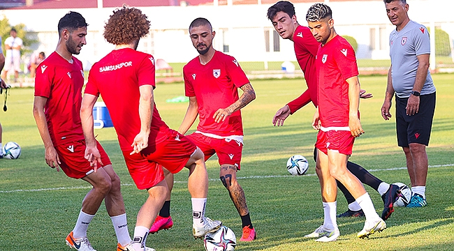 Samsunspor’da Çalışmalar Sürüyor