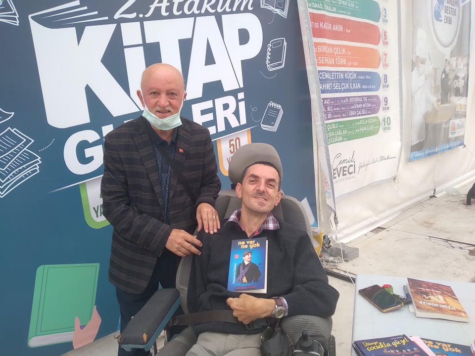 ENGELLİ YAZARDAN ENGELSİZ KİTAP YAYINI