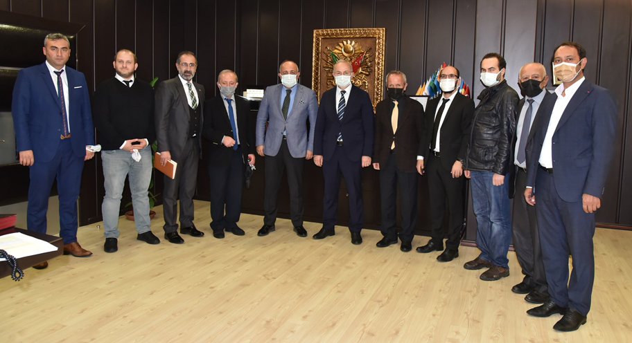 Türkiye Görme Engelliler Spor Federasyonu’ndan Rektör Ünal’a Ziyaret