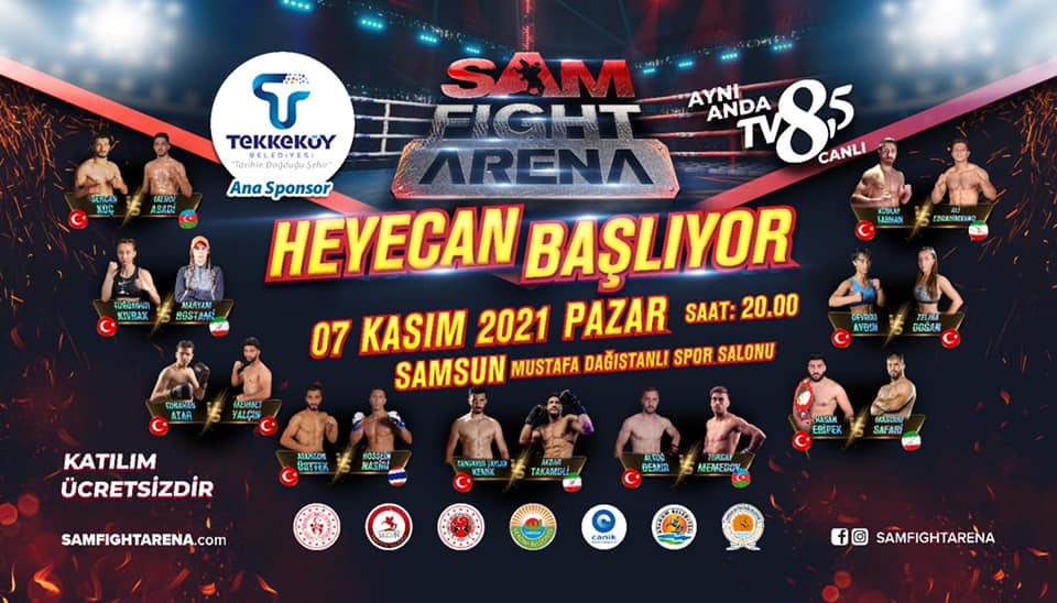 SAM FIGHT ARENA HEYECANI BAŞLIYOR