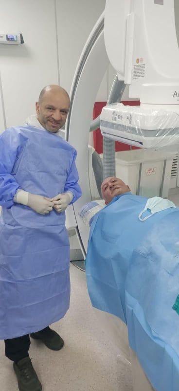 OKTAY ZERRİN SAMSUN’ DA ANJİYO OLDU