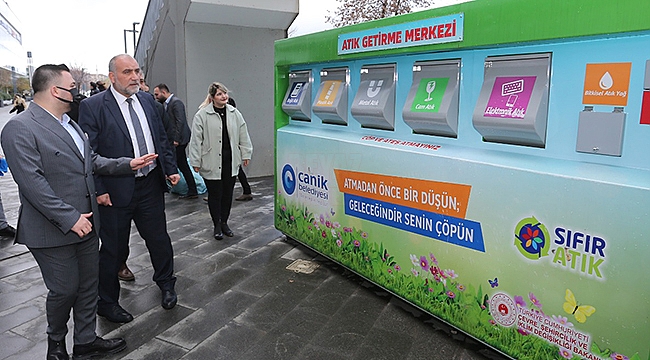 Canik’te Atıklar Ürüne Dönüşüyor