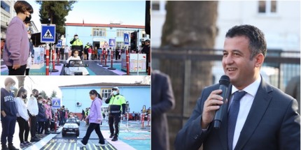 Çarşamba’da Çocuklara Trafik Eğitimi