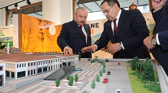 TBMM Başkanı Şentop, Büyükşehir’de