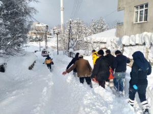 112 EKİPLERİNİN DE YANINDA BÜYÜKŞEHİR