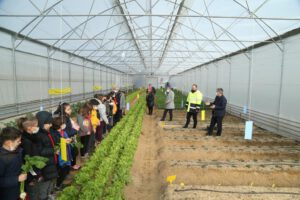 BÜYÜKŞEHİR’İN SERALARI ÖĞRENCİLERİN ZİYARETİNE AÇILDI