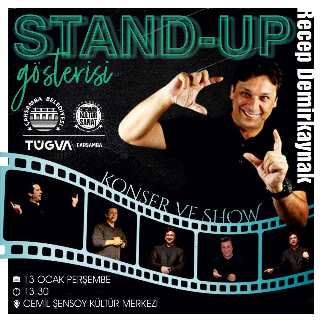 ÇARŞAMBA’DA STAND UP GÖSTERİSİ