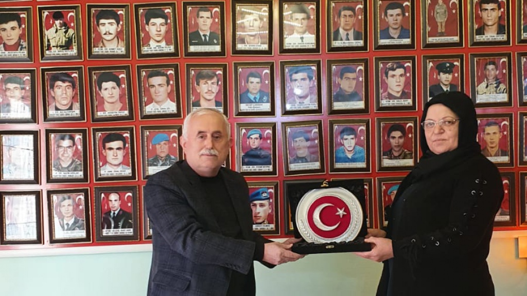 Şehit Aileleri ve Gaziler Dayanışma Derneği’ne Ziyaret