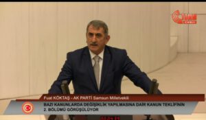 Köktaş TBMM’de Konuştu