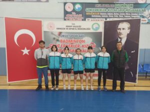 BAFRALI BADMİNTONCU KIZLAR TÜRKİYE ŞAMPİYONASI’NDA