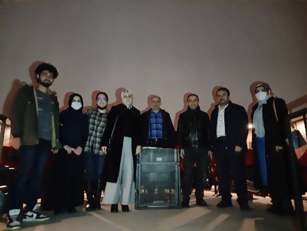 OMÜ  Gözlemevinde Gökyüzü Gözlem Etkinliği