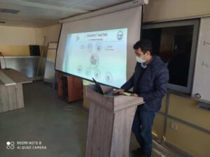 BAFRA’ DAKİ OKULDA TEKNOFEST BİLGİLENDİRME SUNUMU