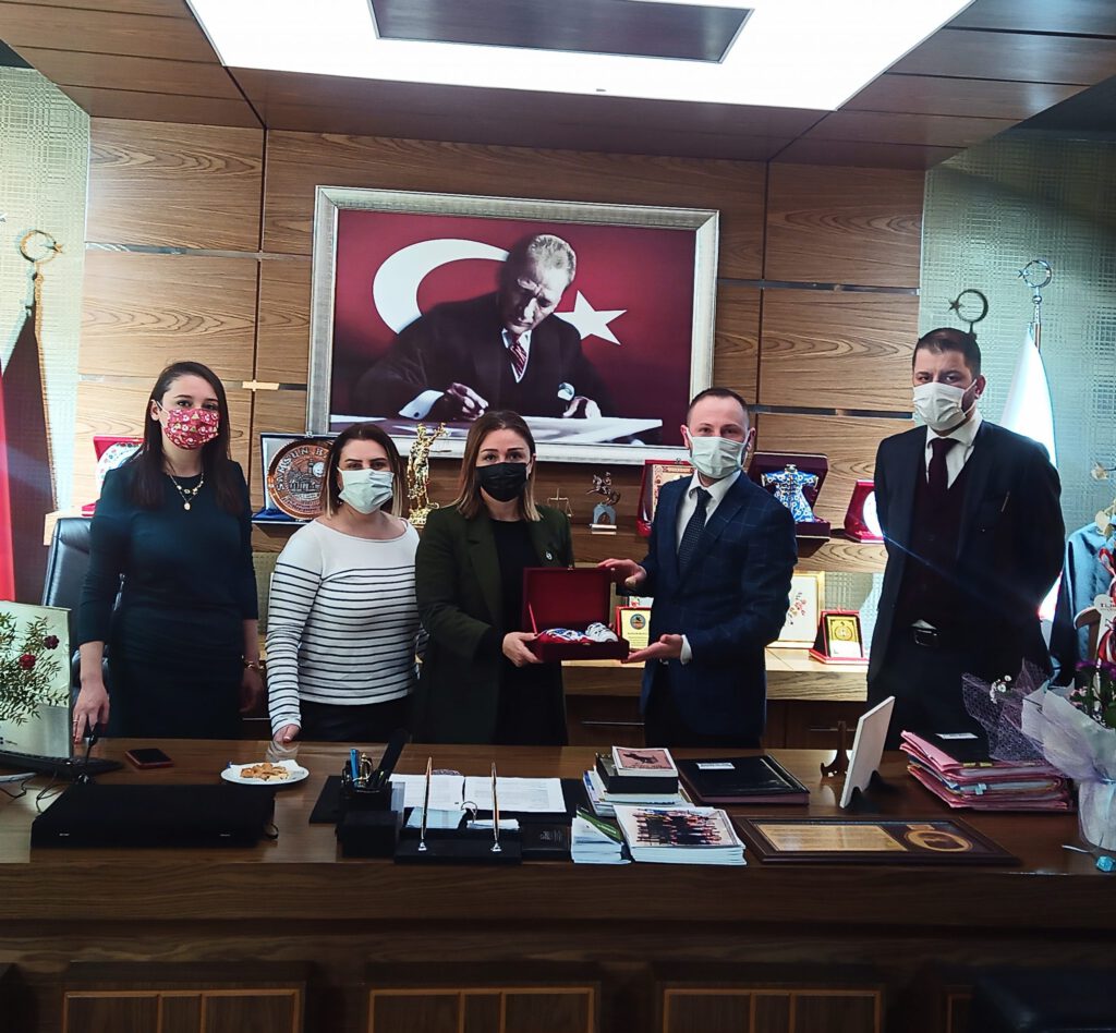 Öz Sağlık Sen’den Samsun Barosuna Ziyaret.