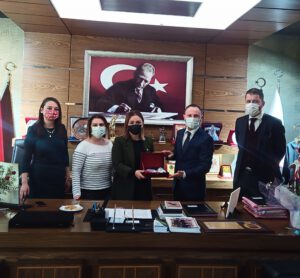 Öz Sağlık Sen’den Samsun Barosuna Ziyaret.