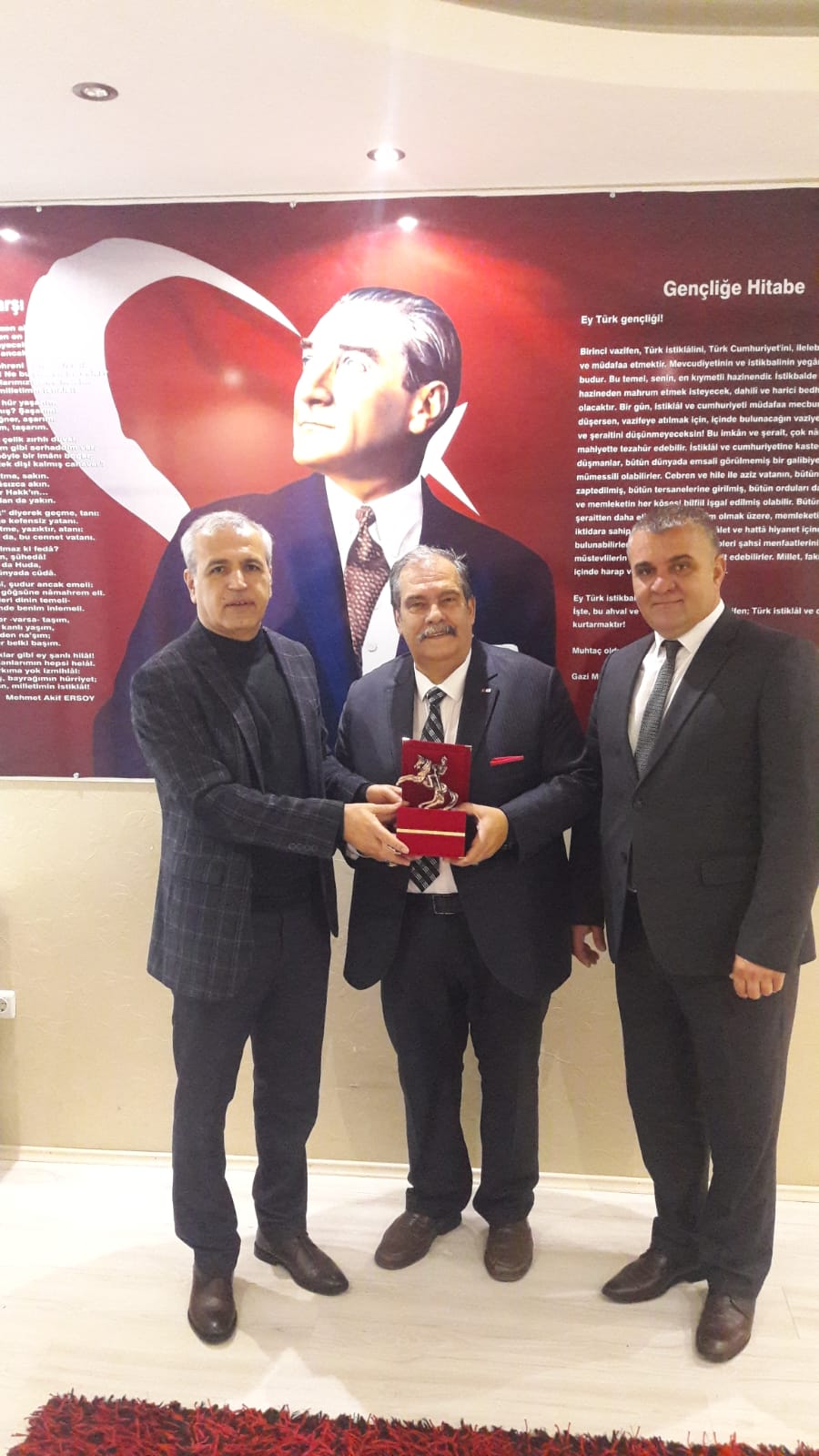 ABB’YE HAYIRLI OLSUN ZİYARETLERİ DEVAM EDİYOR