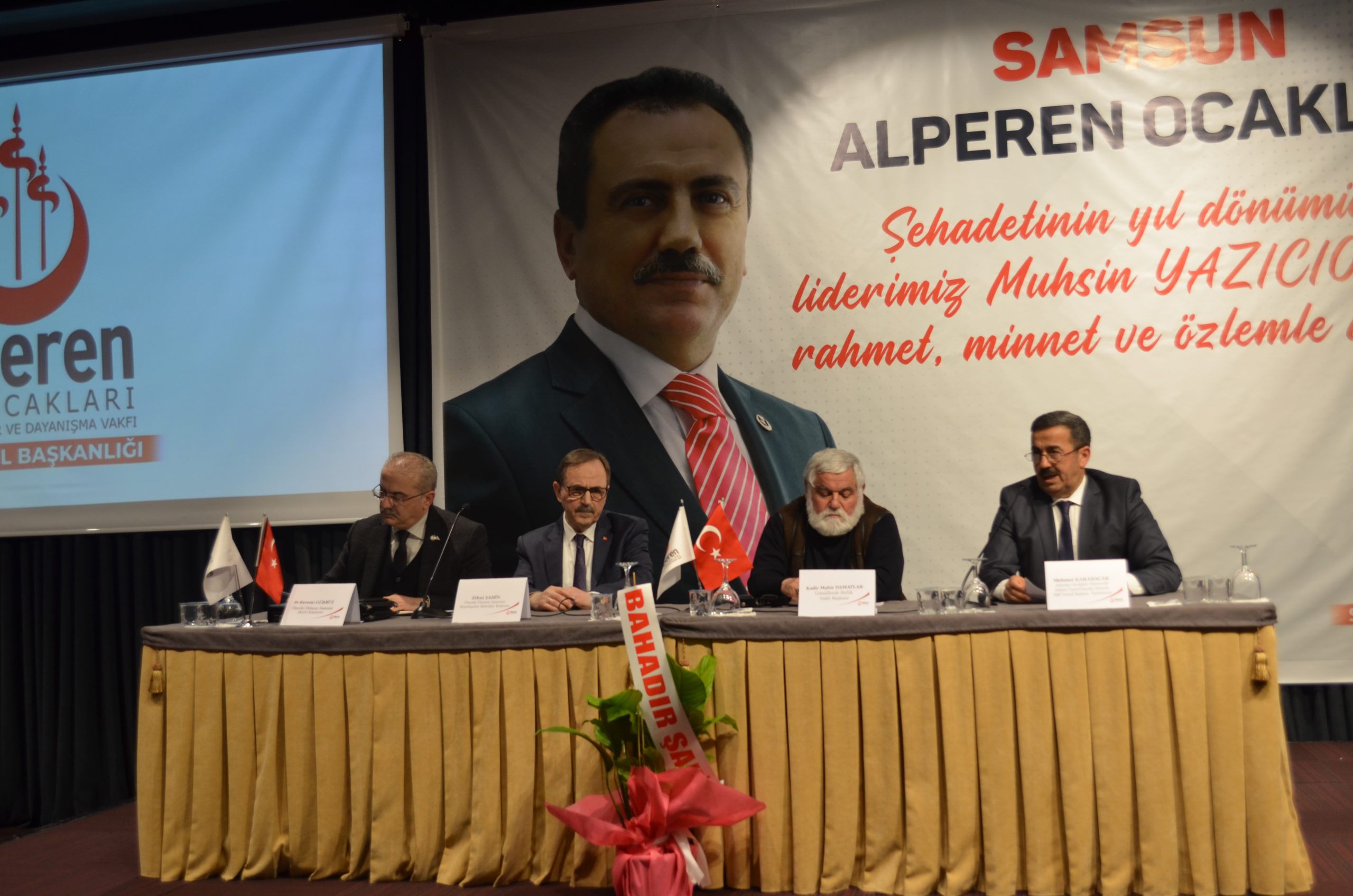 “Samsun Alperen Ocakları Muhsin Yazıcıoğlu’nu anma programını gerçekleştirdi.”