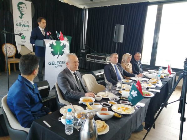 Gelecek Partisi Teşkilat Başkanı Samsun’da