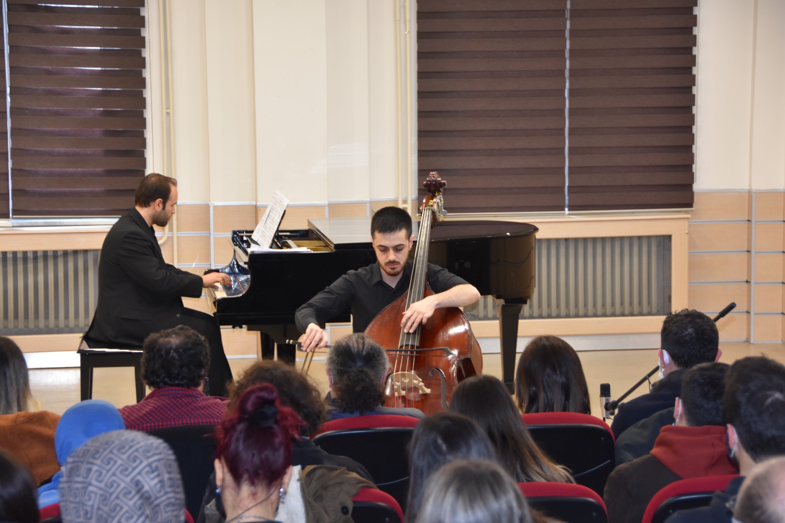 OMÜ’de Kontrbas-Piyano Konseri