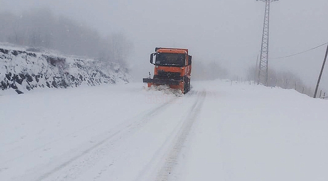 Büyükşehirden kar Mesaisi!…