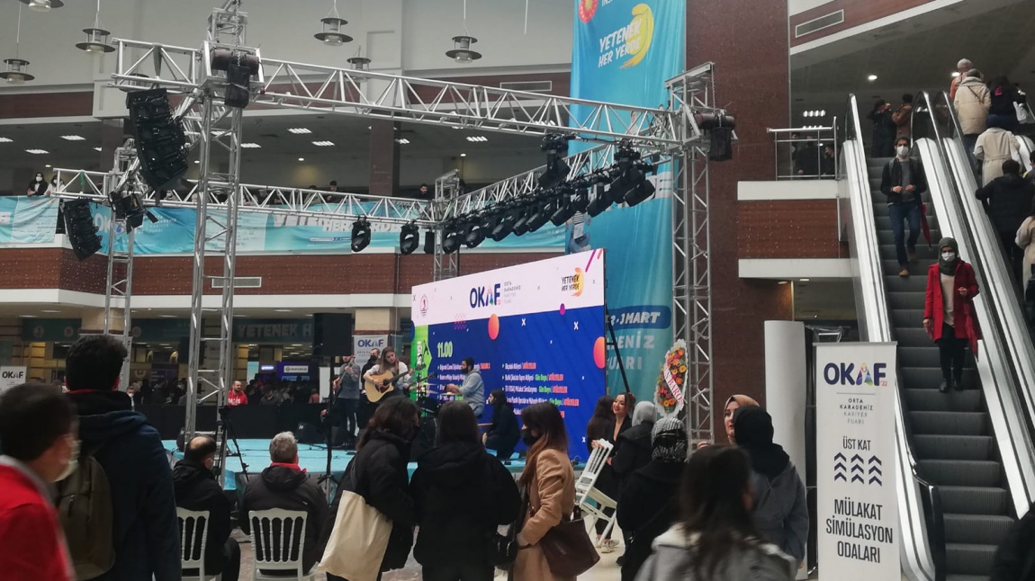 ONUR ATEŞ ANADOLU LİSESİ OMÜ OKAF’ TA