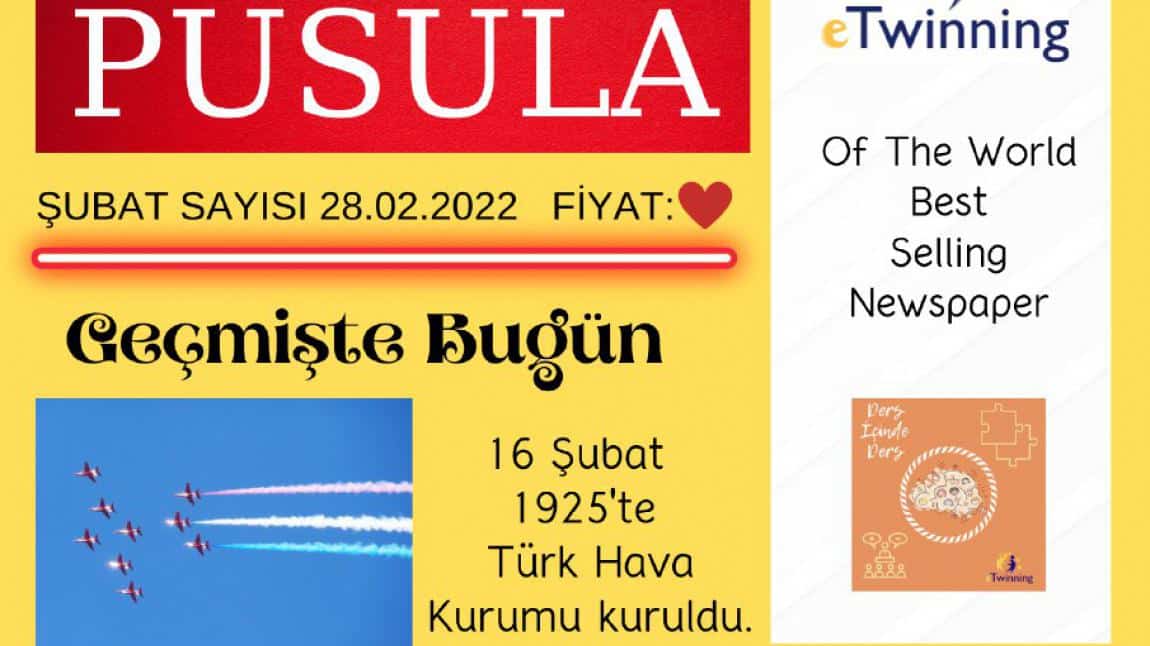 Ders İçinde Ders eTwinning Proje Gazetesi PUSULA