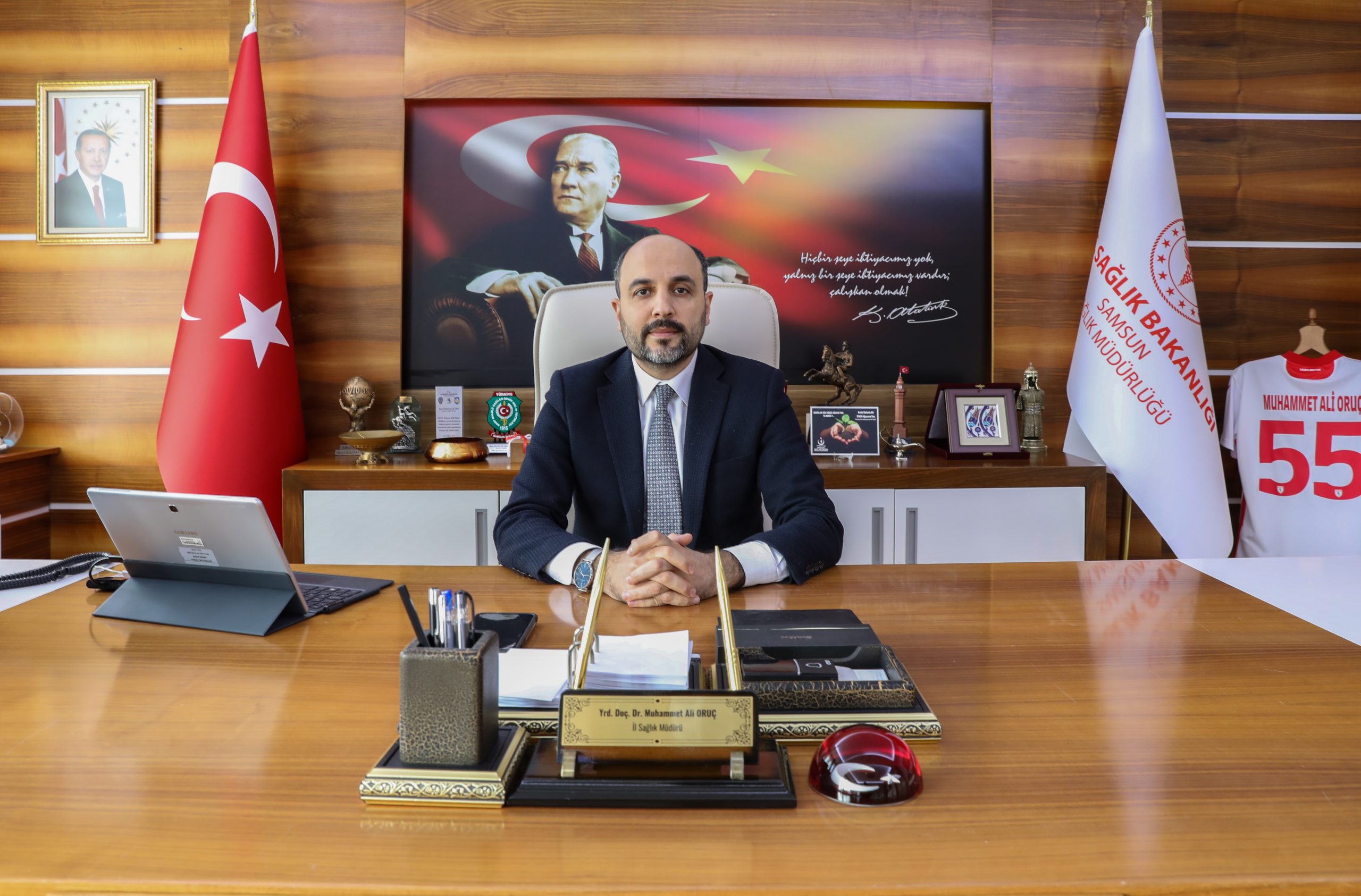 Samsun olarak Covidin sonuna geldiğimizi görüyoruz.