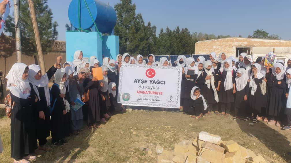 Siyahareketi Derneğinden Afganistan’da Okula Su Kuyusu