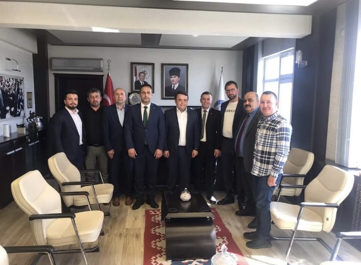 SANAYİCİLER KAYMAKAMI ZİYARET ETTİLER