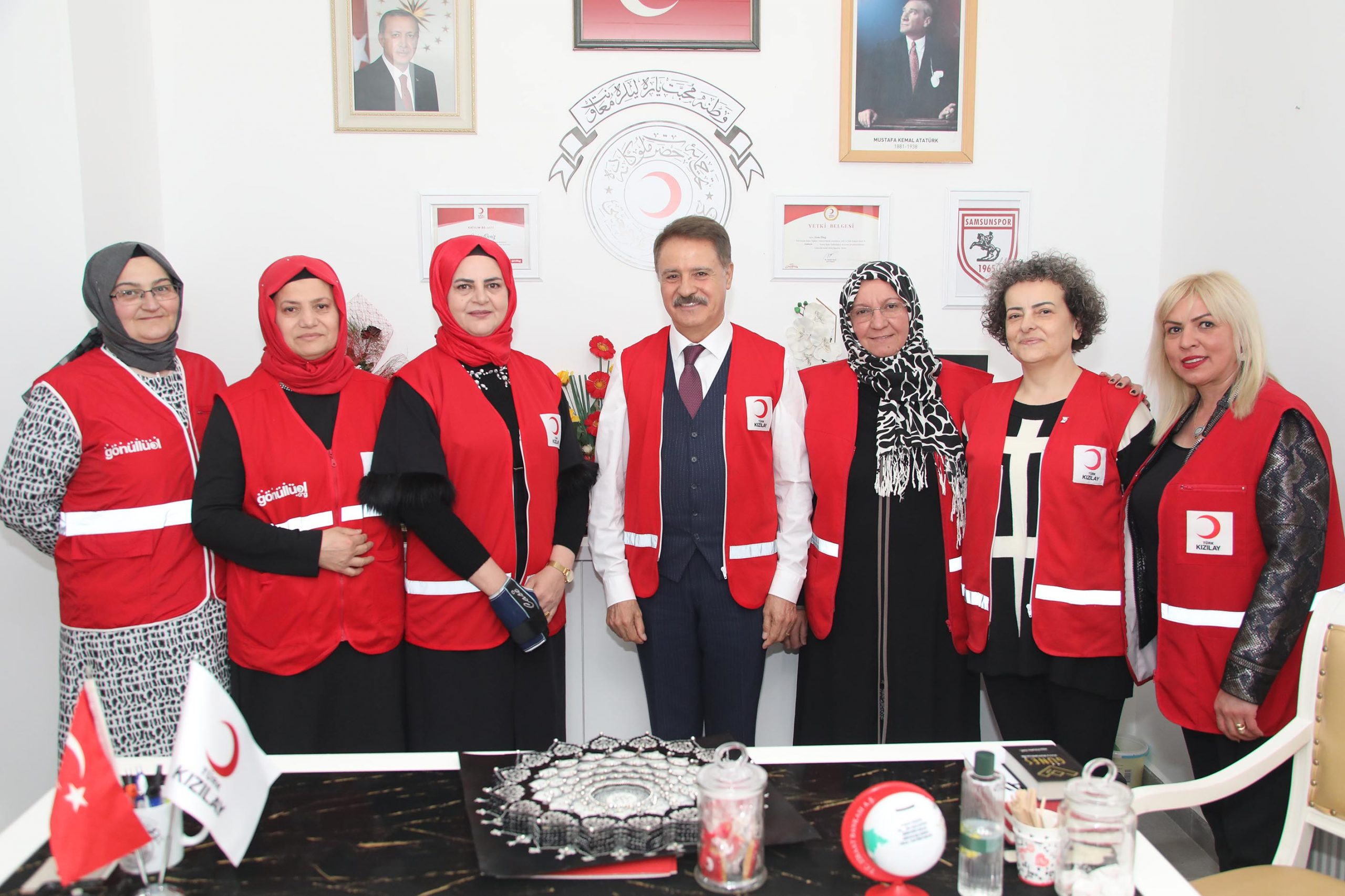 Kızılay Atakum Kadın Başkanlığı’ndan dayanışma kermesi hazırlığı