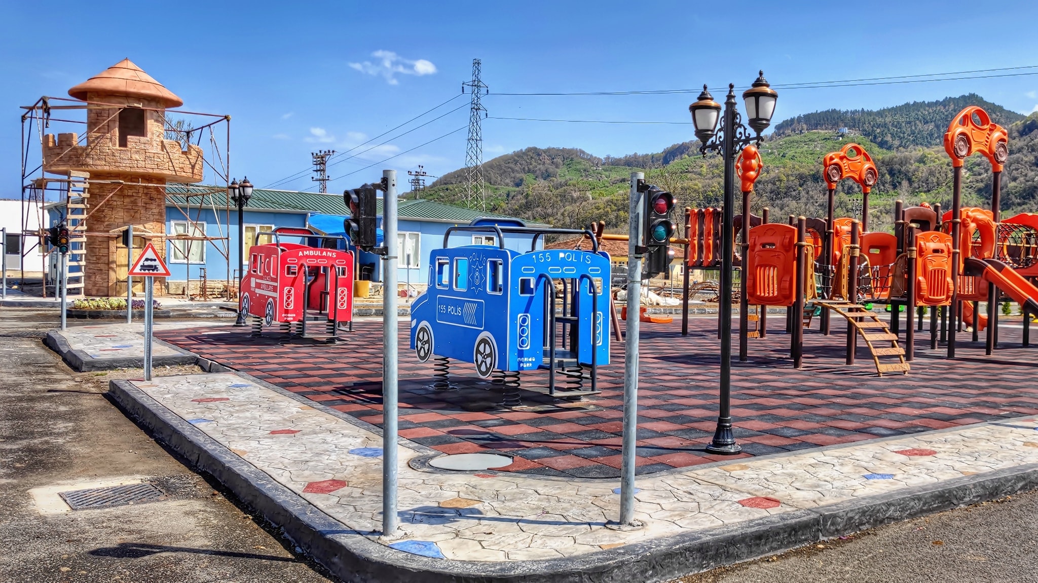 TRAFİK EĞİTİM PİSTİ AÇILIŞ İÇİN GÜN SAYIYOR