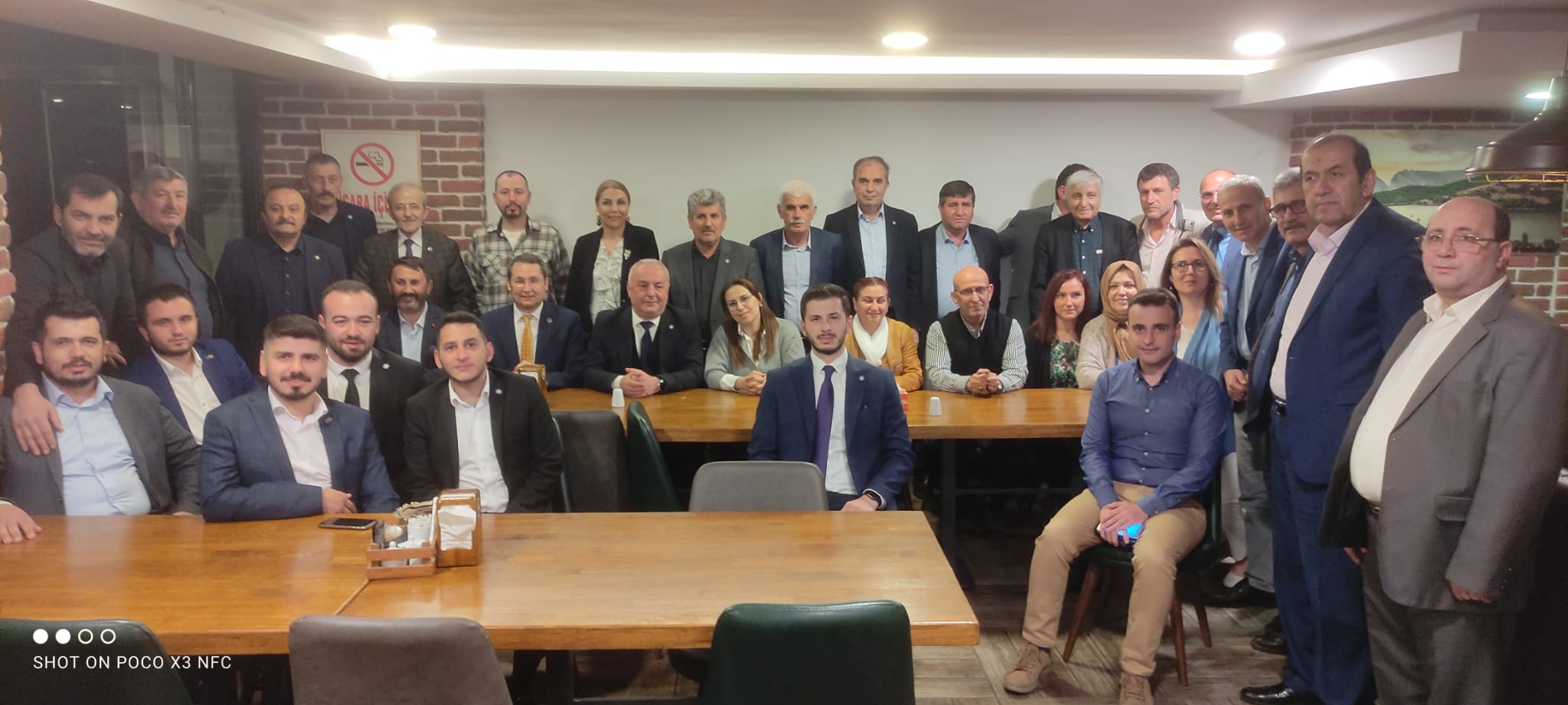 İYİ Parti Samsun İl Divanı ilçe Başkanları İftarda Alaçam da buluştu