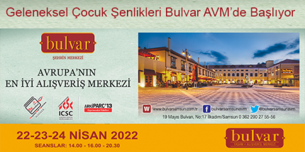 Bulvar AVM Geleneksel Çocuk Şenlikleri Şehrin Merkezinde..