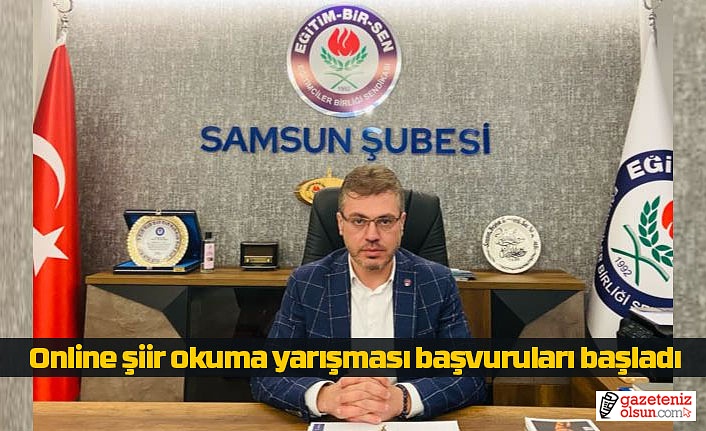 Eğitim Bir Sen online şiir okuma yarışması başvuruları başladı