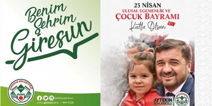 Başkan Şenlikoğlu’nun 23 Nisan Mesajı