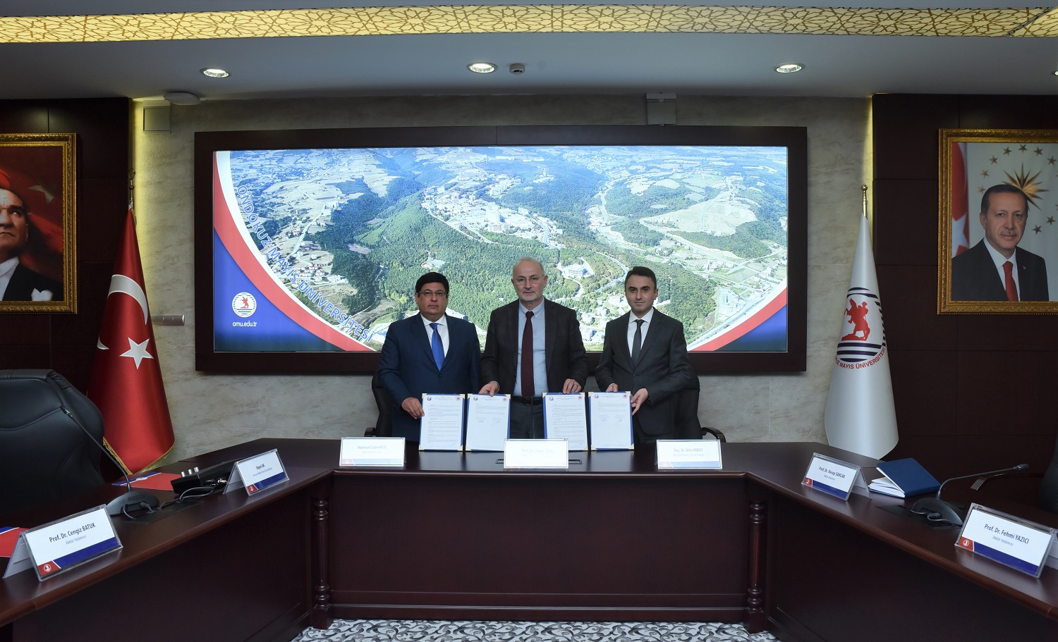 OMÜ Vakfı ile Samsun Cumhuriyet Başsavcılığı Arasında İş Birliği Protokolü İmzalandı