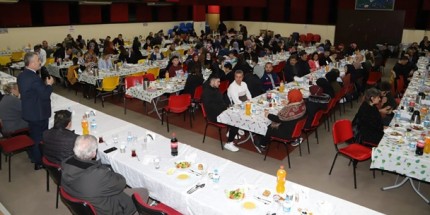 Başkan Topaloğlu’ndan Personeline İftar Yemeği