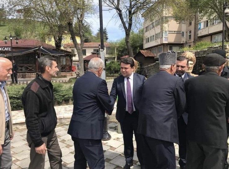 KAYMAKAM ÖMER SAYGILI, VATANDAŞLAR İLE BAYRAMLAŞTI