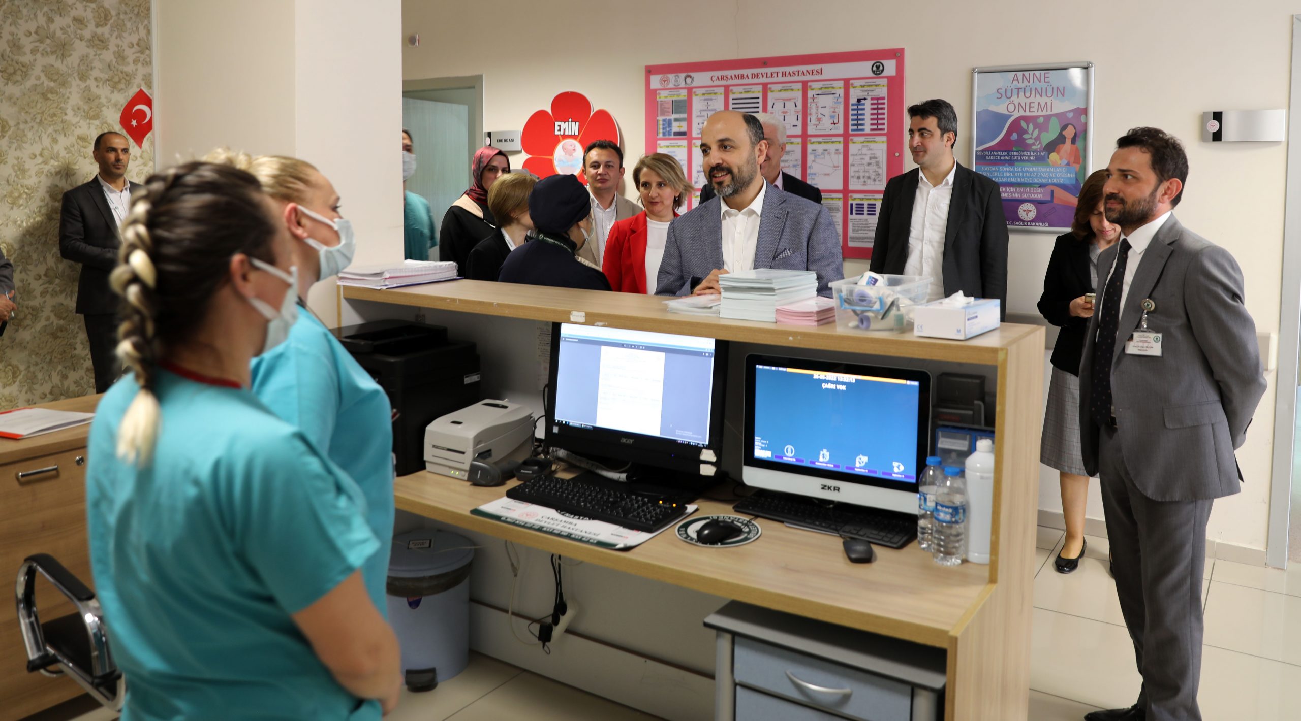 “Samsun Anne ve Bebek dostu hastane çalışmalarında etkin bir şehir.