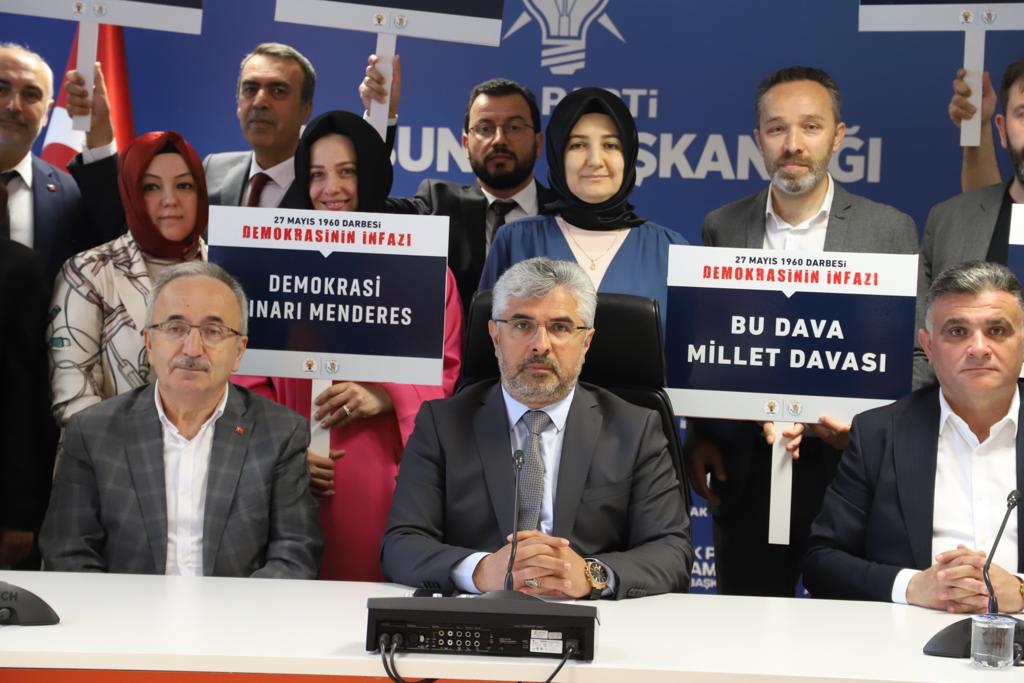 27 MAYIS DEMOKRASİ DARBESİ YIL DÖNÜMÜ BASIN AÇIKLAMASI