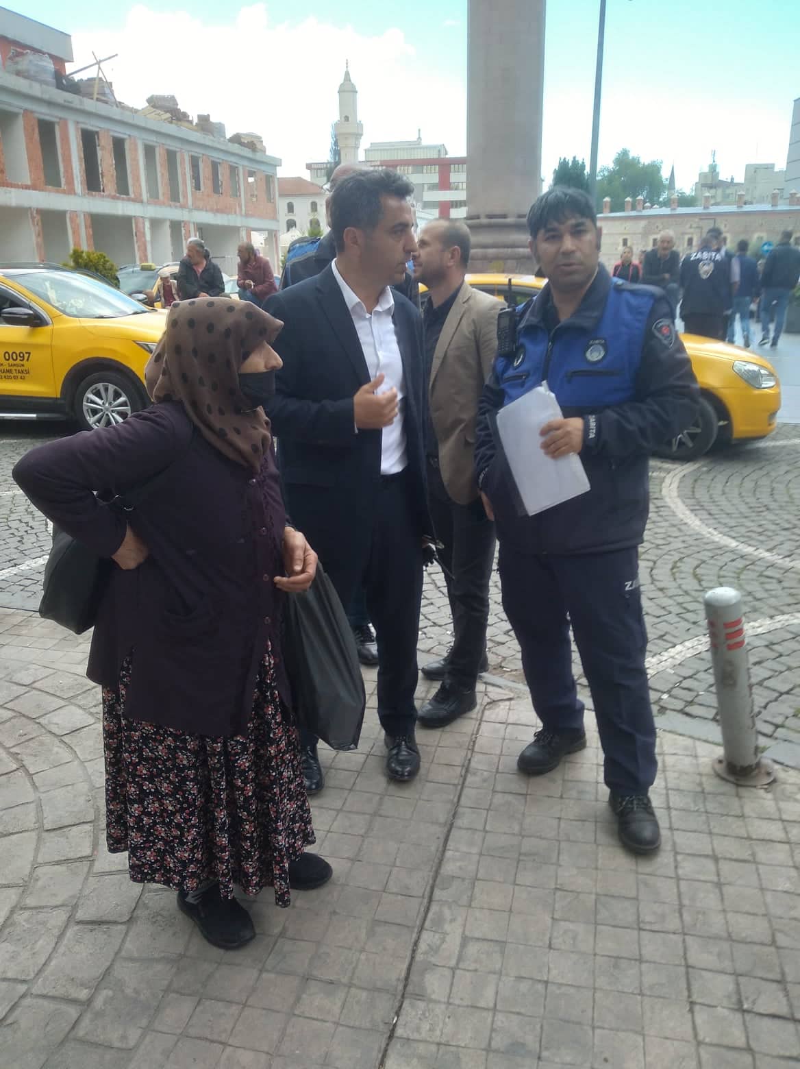 SAMSUN BÜYÜŞEHİR BELEDİYESİ DİLENCİ OPERASYONU