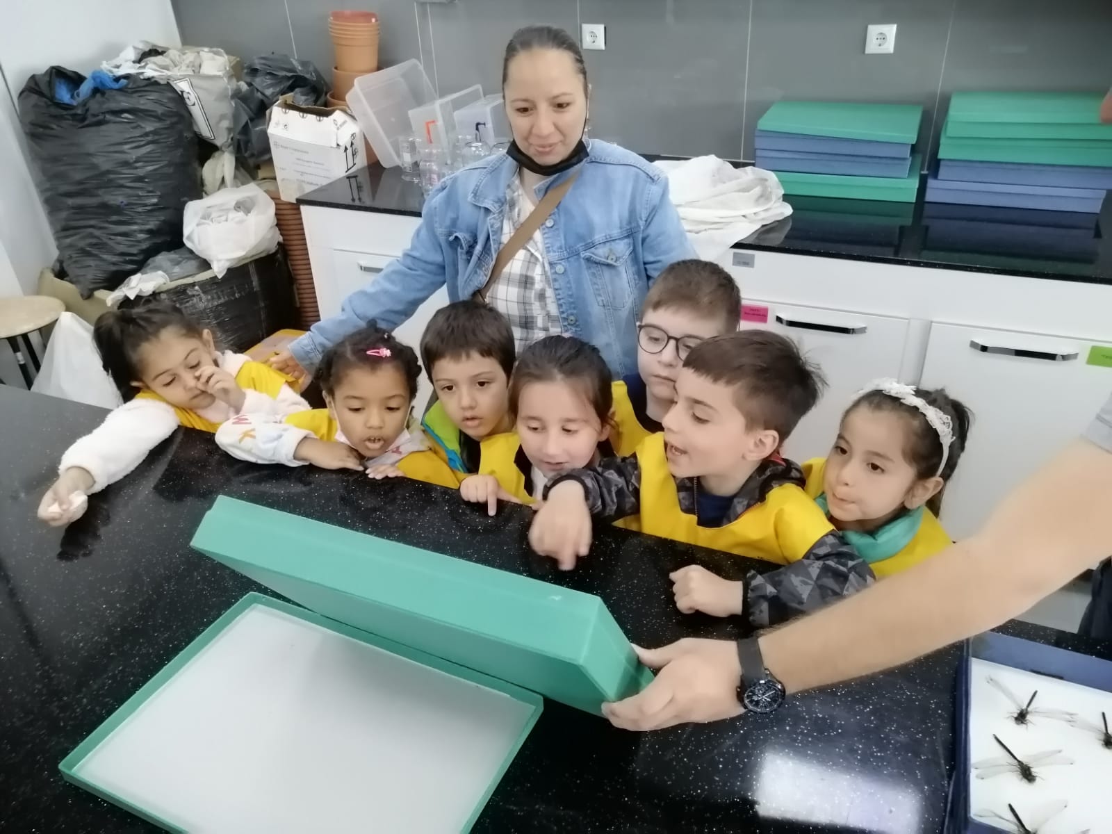 Ata Çocuklu miniklerden ‘Böcek Müzesi’ne ziyaret