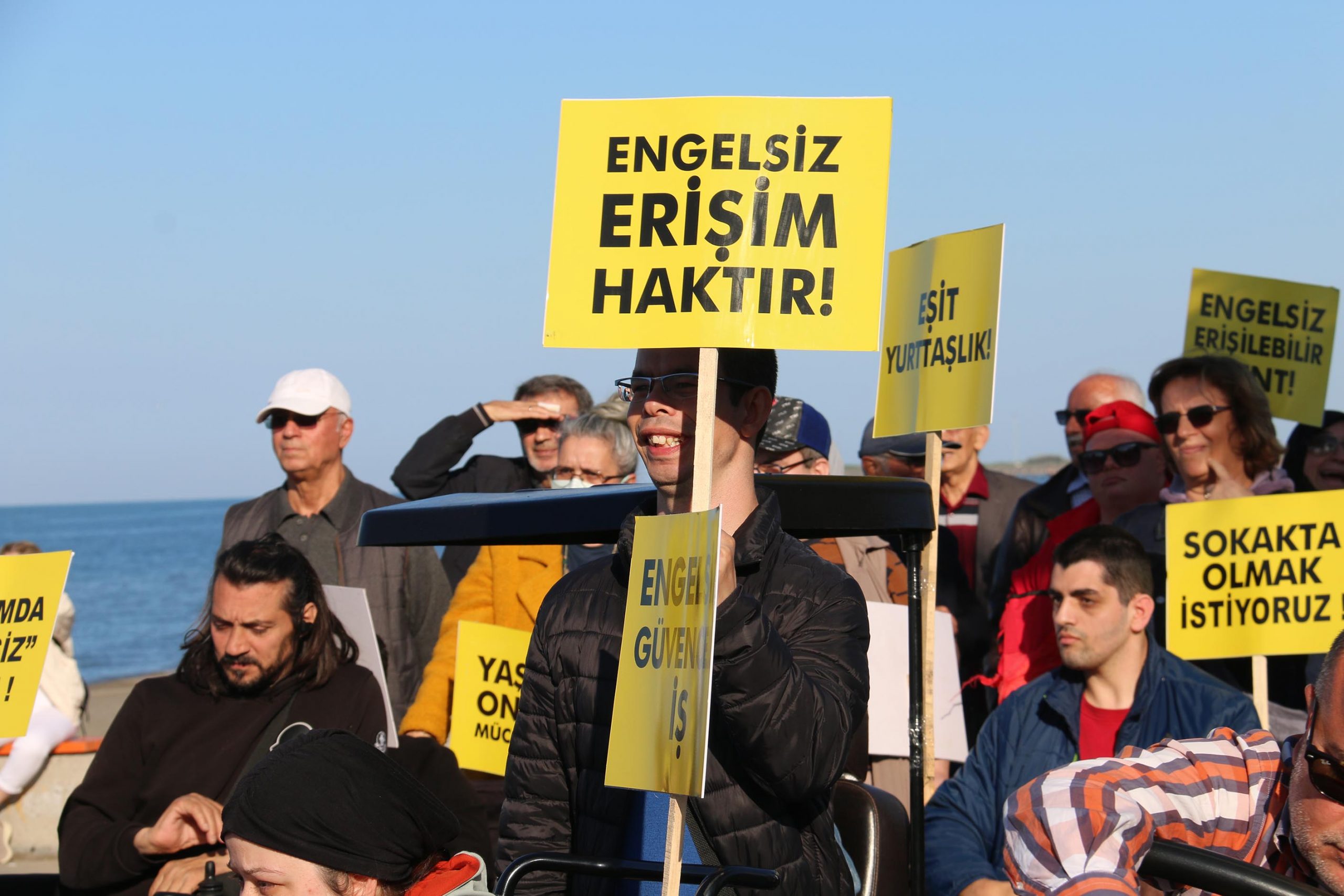 Engellilerin Atakum’dan mesajı: “Toplumu dönüştürme zamanı geldi”