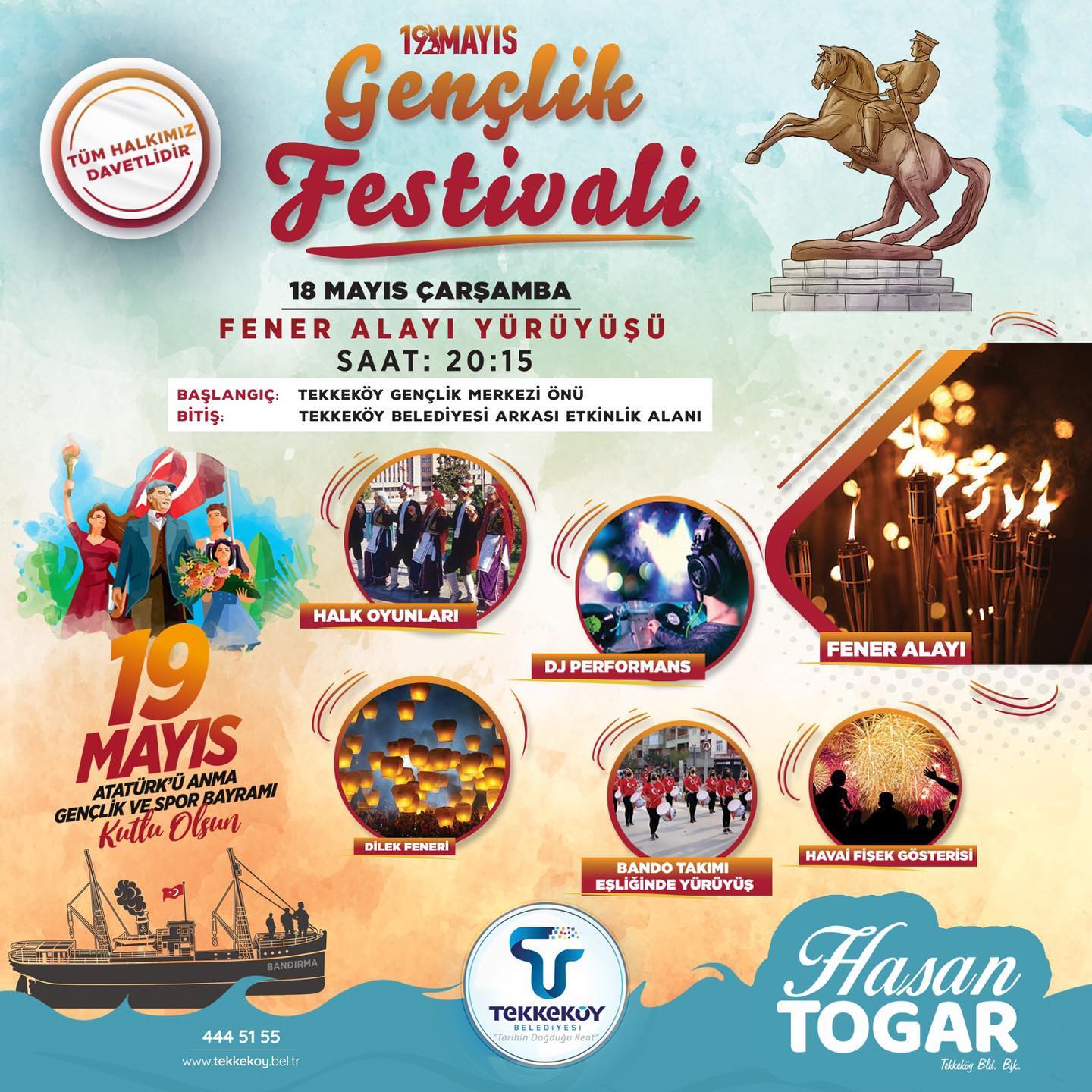 TEKKEKÖY’DEN DAVET…
