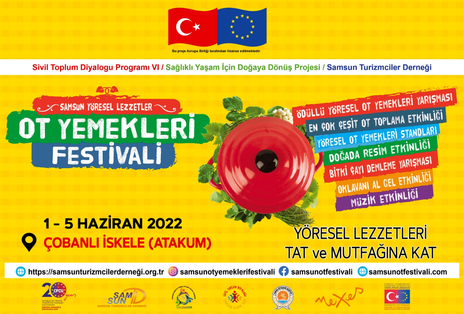 Yöresel Lezzetler, Ot Yemekleri Festivali 1 Haziranda Başlıyor